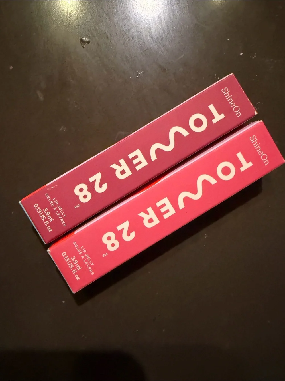Tower 28 ShineOn Lip Gloss Duo - Hot Pink Boxes